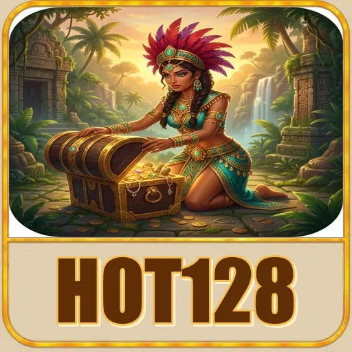 Beranda aplikasi hot128 setelah terbuka